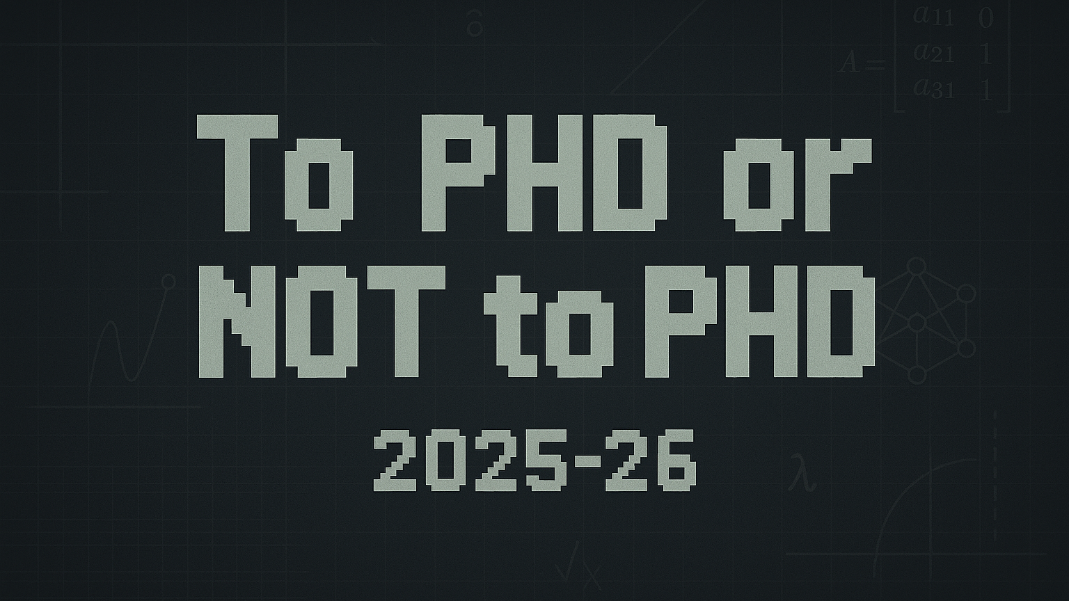 Should You Apply for a PhD in AI (2025-26)? thumbnail